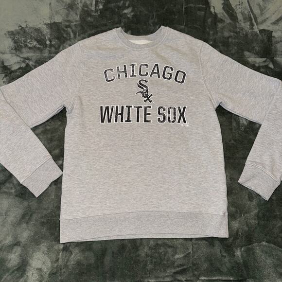 Fanatics Chicago White Sox Victory Arch Sweatshirt Men's Medium Gray Pullover - Picture 1 of 8